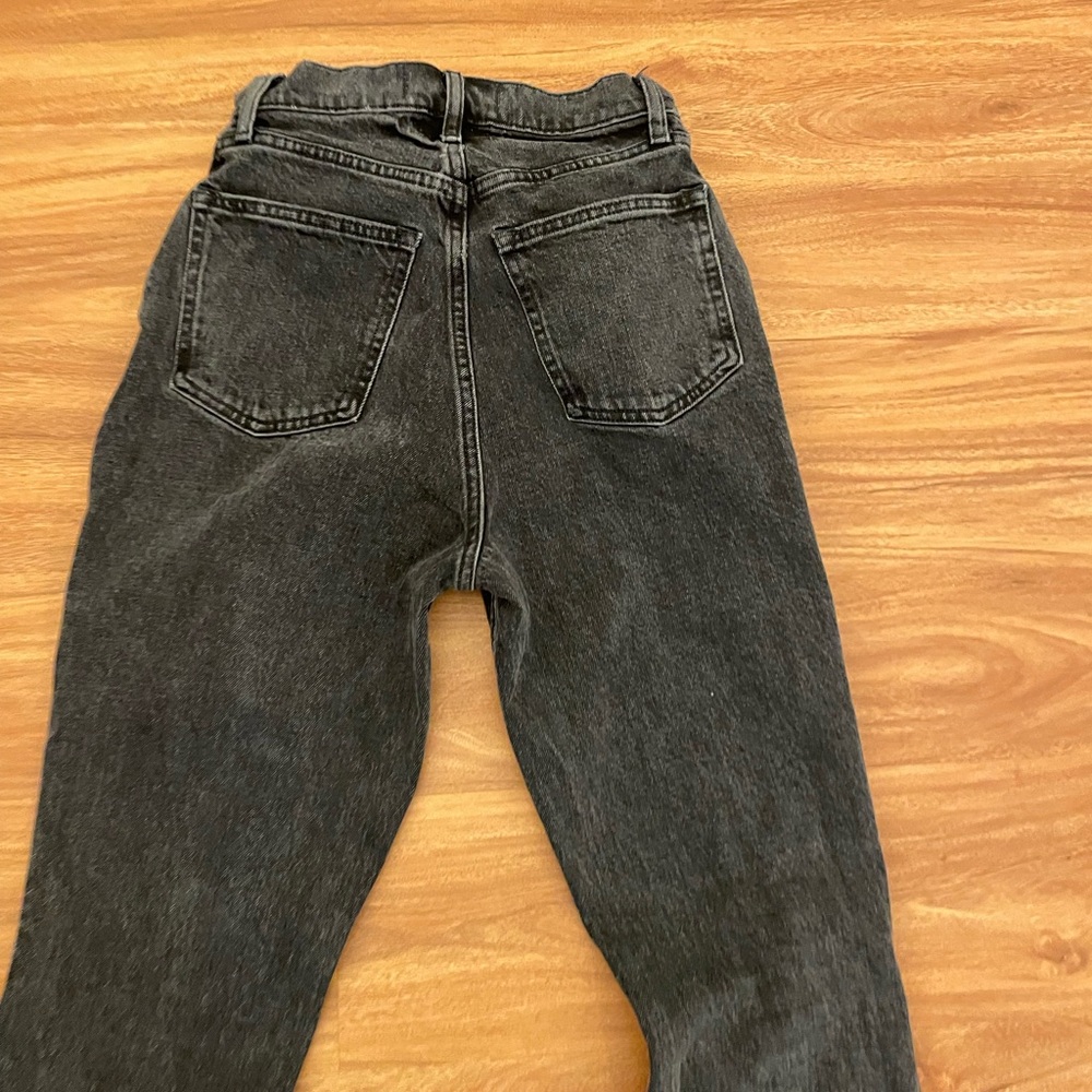 Abercrombie & Fitch Women's High Rise Jeans - Black - Picture 4 of 6